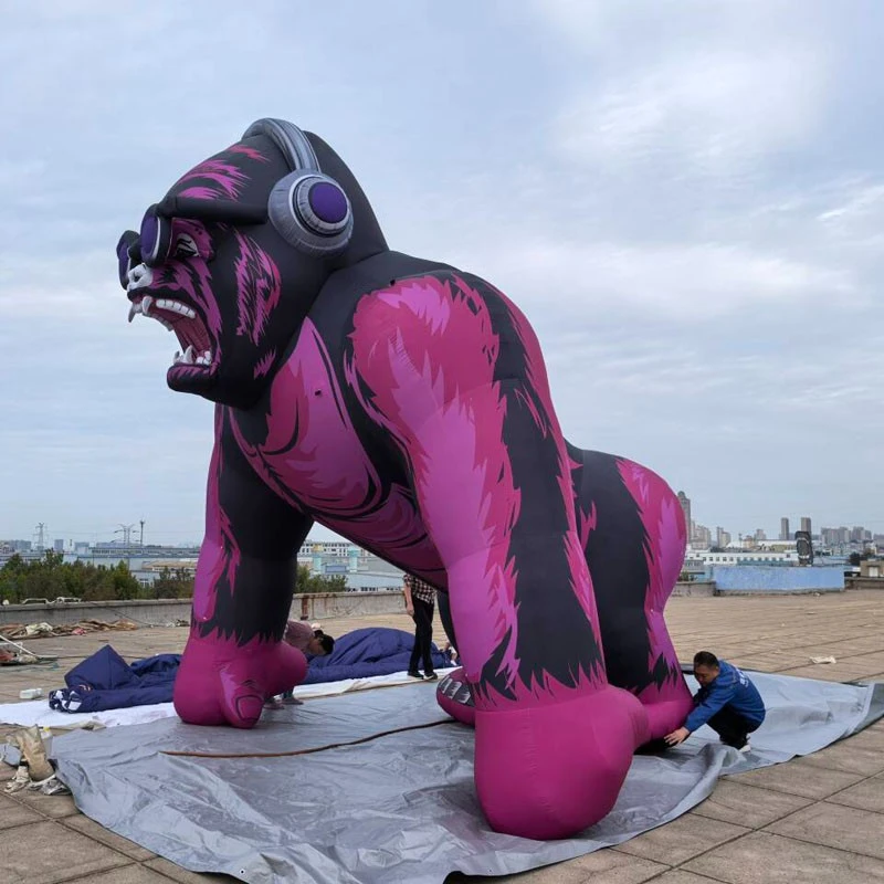 Inflatable animal-shaped stage4